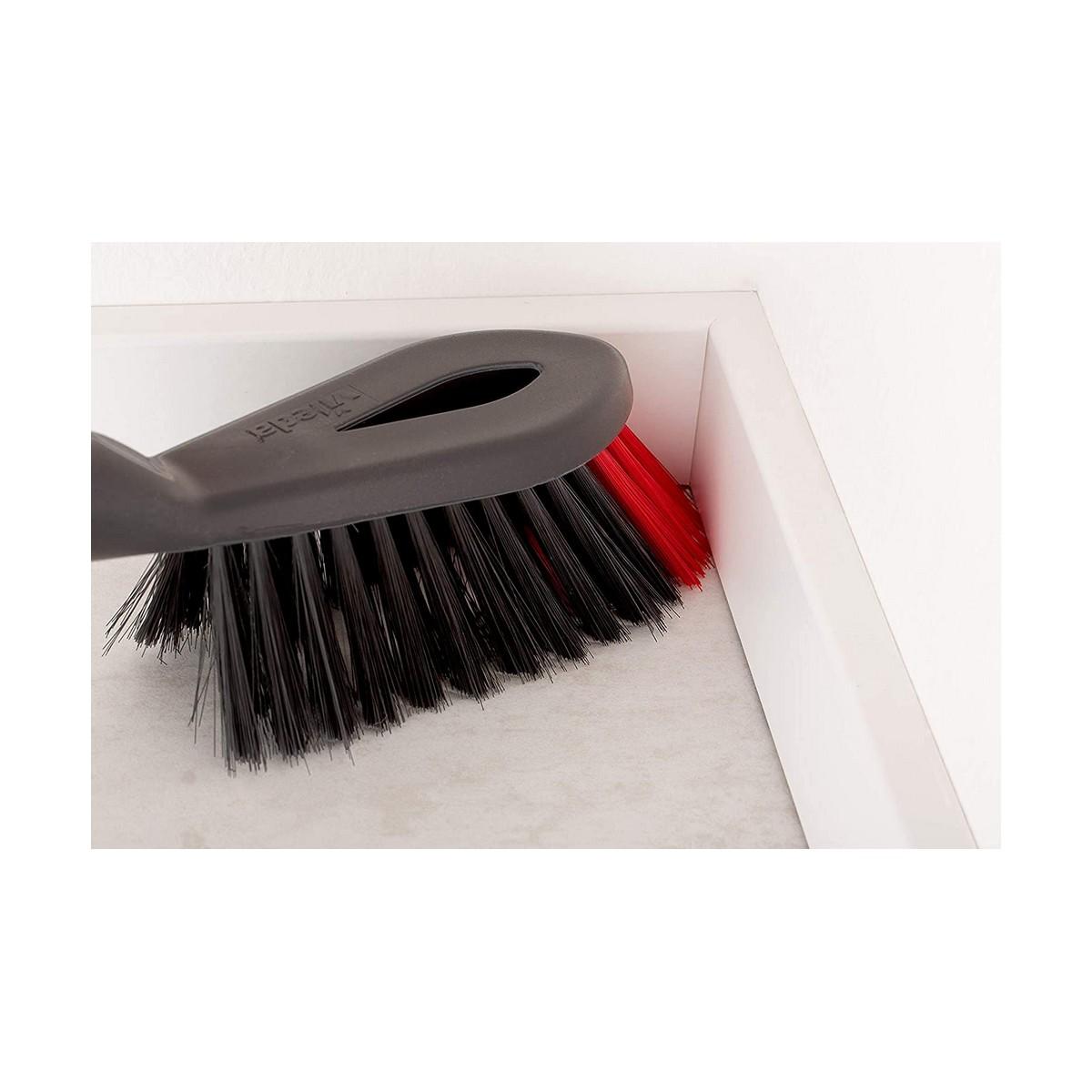 Set di Pulizia Scopa e Paletta Vileda Rosso Plastica
