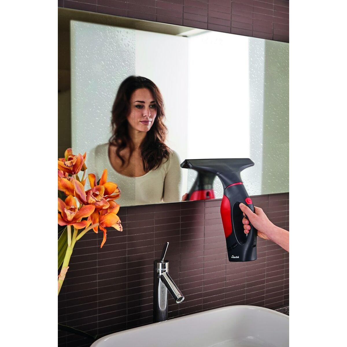 Aspirapolvere per finestre Vileda Windomatic Power 0,1 L Nero Rosso