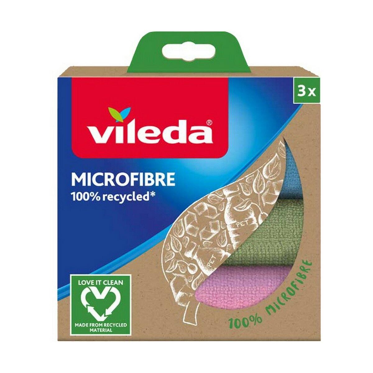 Panno in microfibra Vileda 4023103228634 3 UnitÃƒÂ 