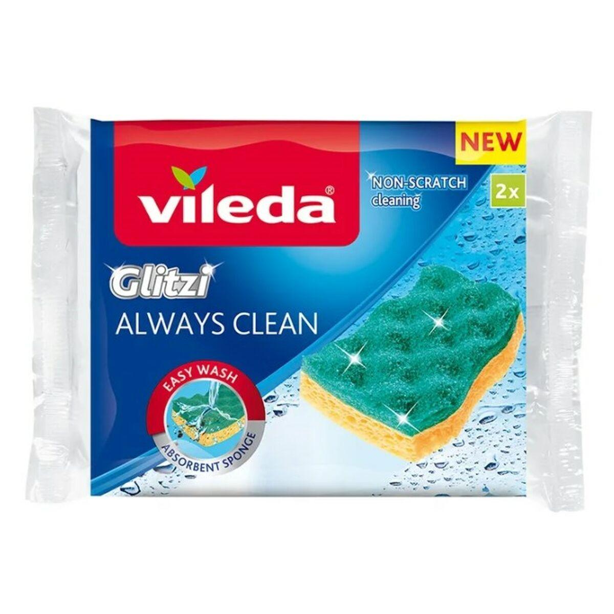 Spugna Vileda 168527 Giallo Verde Viscosa (2 UnitÃƒÂ )