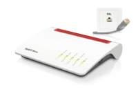 ROUTER GIGABIT FRITZ! WIRELESS Box 7590 VDSL/ADSL,WiFi4x4 AC+N 5/2.4Ghz 4P Gigabit Ethernet 1P Gigabit WAN 2P USB 3.0 - 20002804