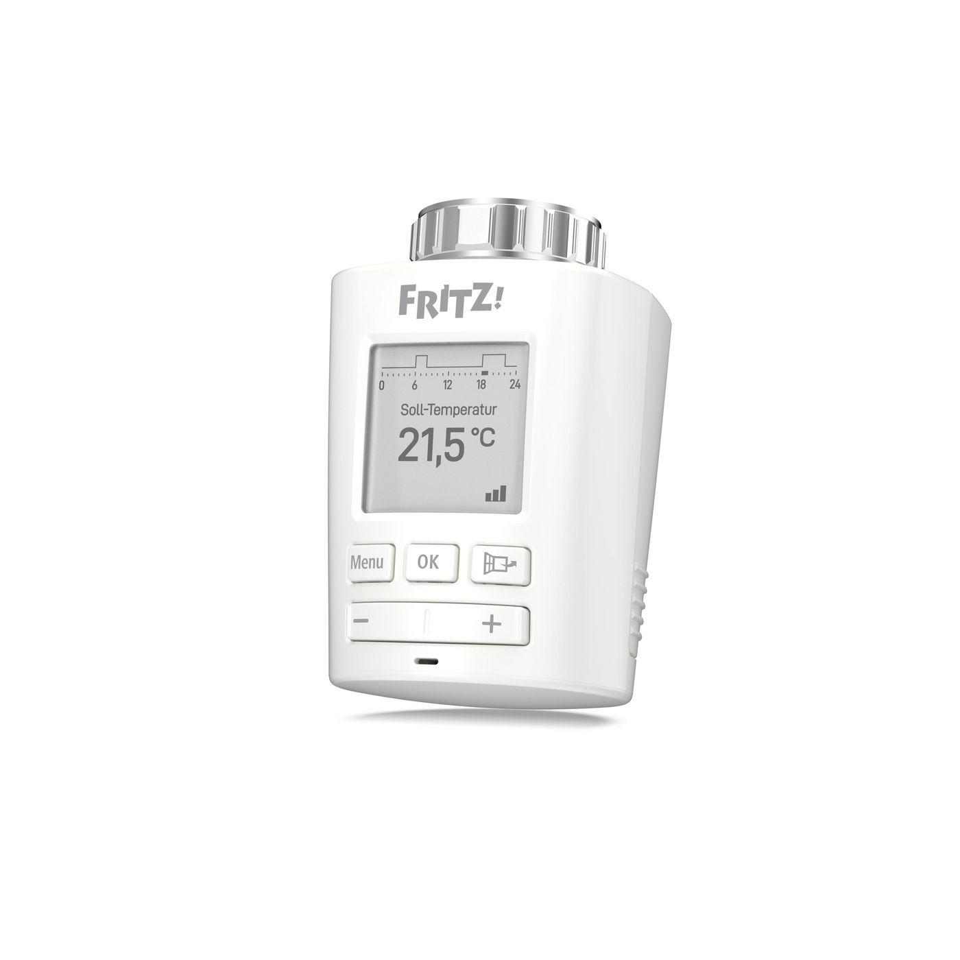 Typ Heizkrperthermostat Anschlusstechnik DECT Funktionen Temperaturmessung Steuerung Heizelemente Stromquelle Batterie (2x A