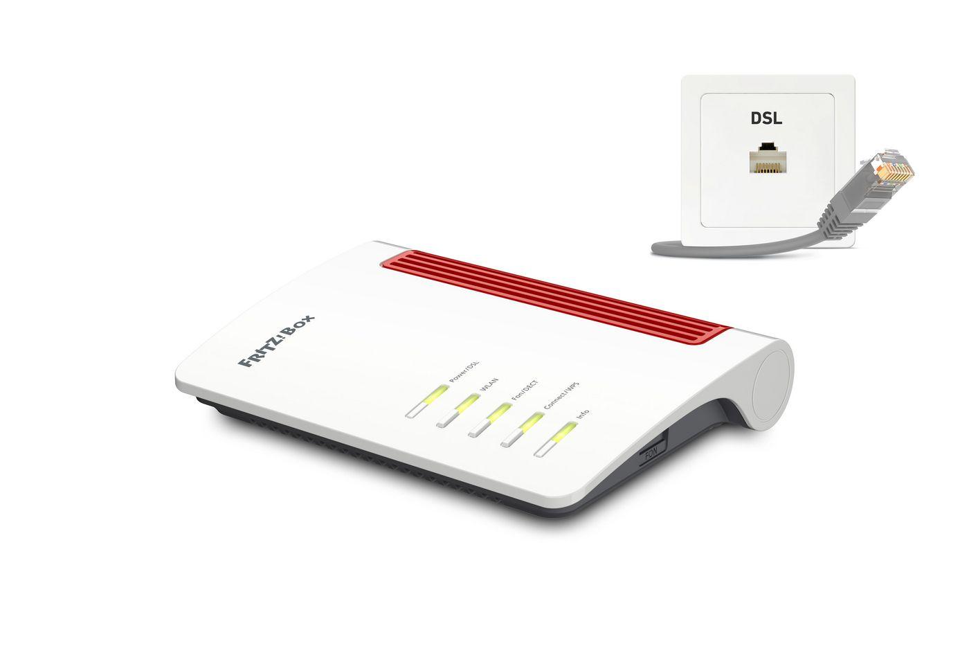 FRITZBox 7530 AX router wireless Gigabit Ethernet Dual-band (2.4 GHz/5 GHz) Bianco