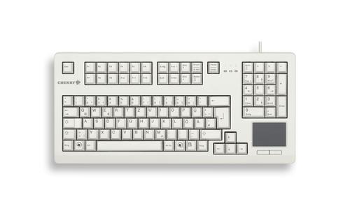CHERRY TouchBoard G80-11900 tastiera USB QWERTY Inglese Grigio