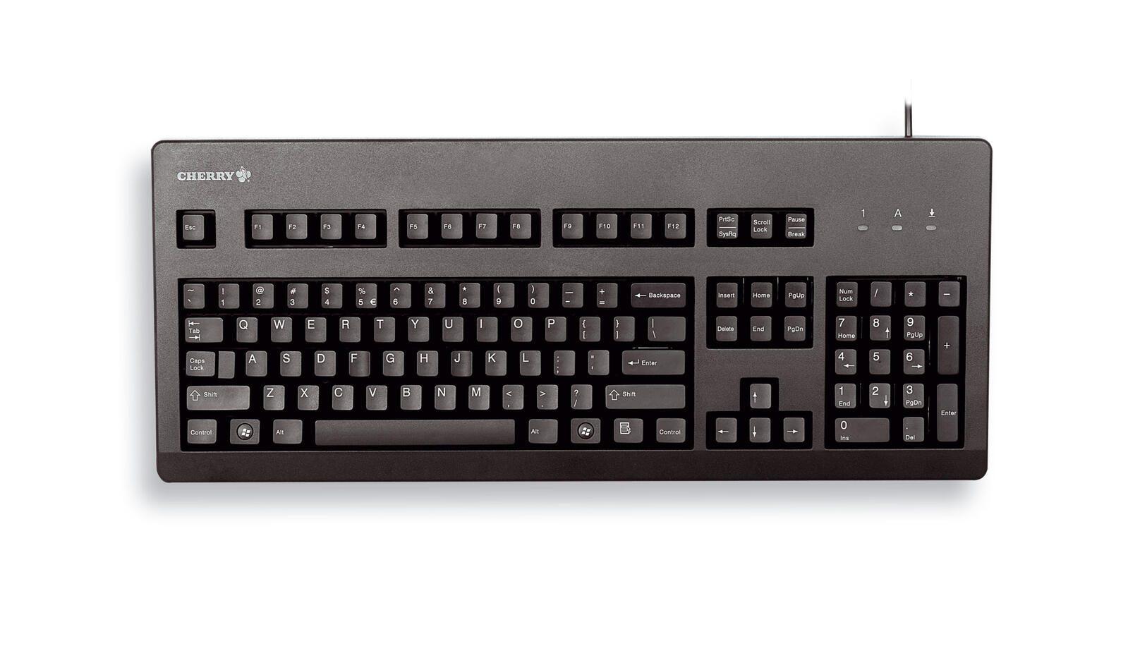Cherry G80-3000 Wired tastiera (PS/2, USB, Black) - Zdjęcie 1 z 1