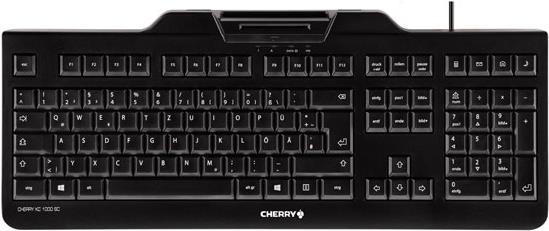 Tastiera Cherry KC 1000 SC con lettore Smart Card USB PN Layout bianco-grigio