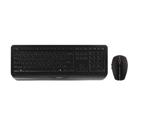 GENTIX - Desktop set - Wireless - QWERTY - Black