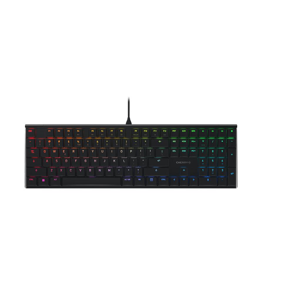 MX 10.0N RGB - Mechanical Keyboard - Corded - MX LP speed - QWERTY - Black