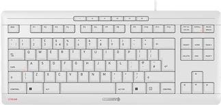 CHERRY STREAM KEYBOARD TKL tastiera USB QWERTY Inglese Bianco (CHERRY STREAM KEYBOARD TKL - UK-ENGLISH) - Versione UK