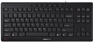 CHERRY STREAM KEYBOARD TKL tastiera USB AZERTY Belga Nero (CHERRY STREAM KEYBOARD TKL - BELGIUM) - Versione Tedesca