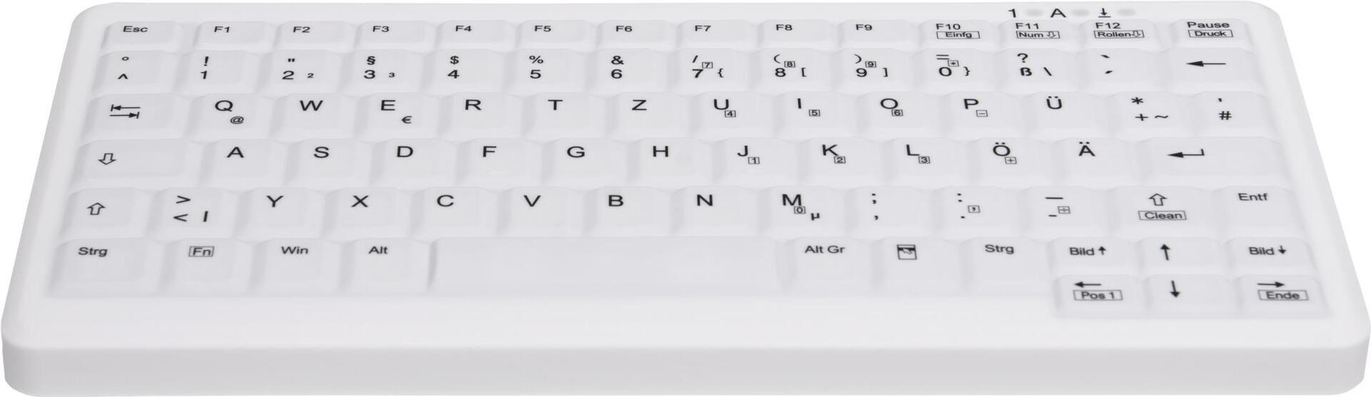 CHERRY AK-C4110 tastiera USB QWERTZ Tedesco Bianco