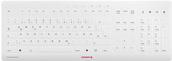 CHERRY STREAM PROTECT Tastiera wireless, bianca