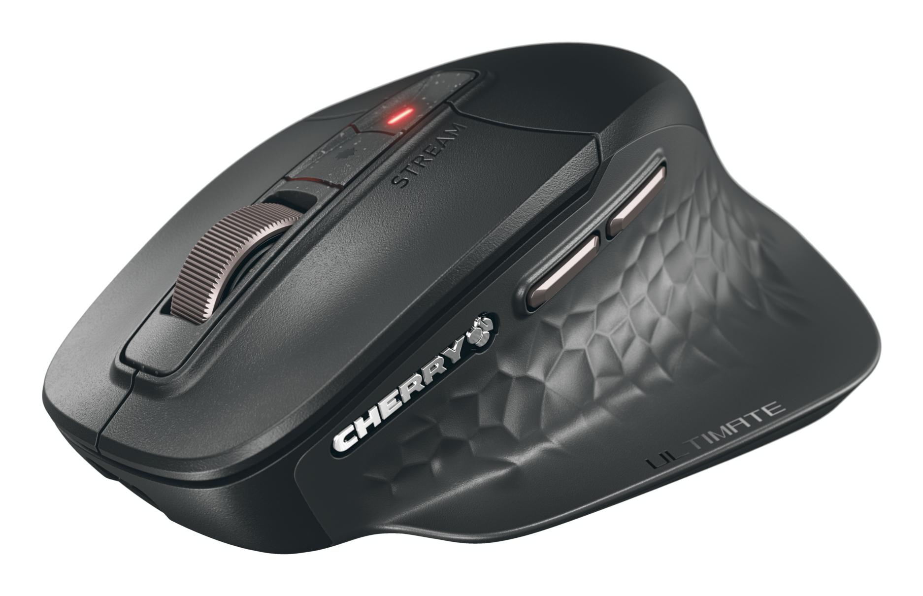 CHERRY Stream ultimate mouse Universale Mano destra RF Wireless + Bluetooth + USB Type-C 4000 DPI