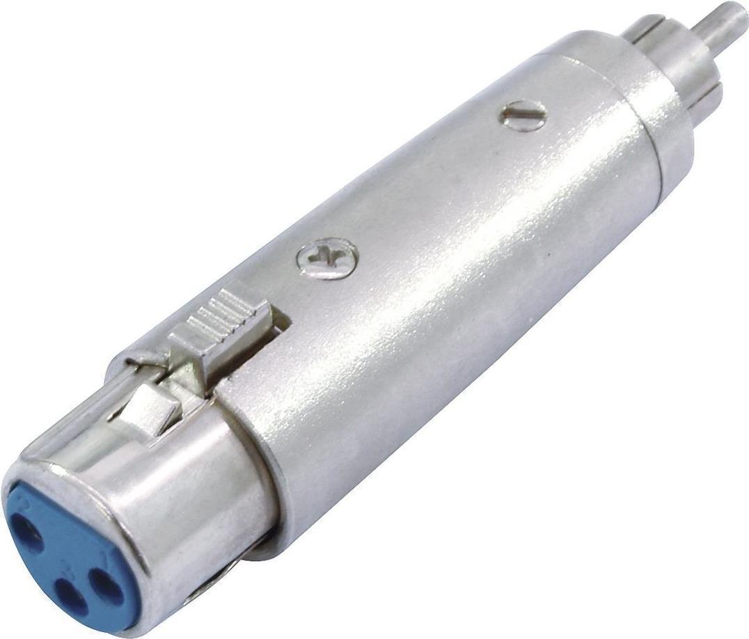 Omnitronic 30226560 cavo adattatore RCA 3 pin XLR argento (30226560)