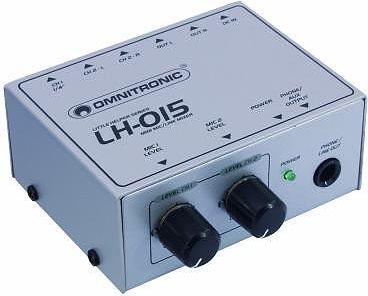 Omnitronic LH-015 2 canali 20 - 20000 Hz grigio (10355015)