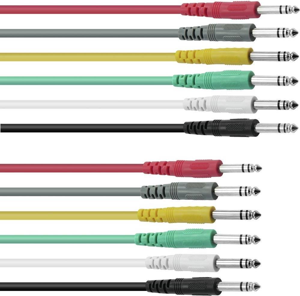 Cavo Omnitronico Cavo 6.3 PatchCord Stereo 6x0.9m (3021005P)