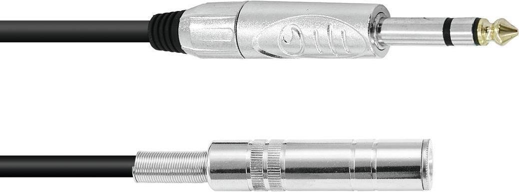 Omnitronic Jack Loss 6.3 Stereo 3M SW (30211678)