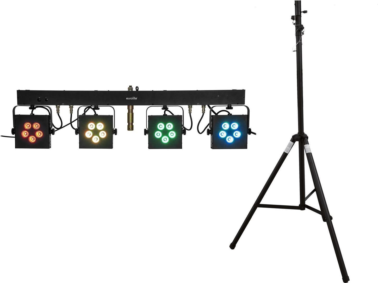 EUROLITE Set LED KLS-902 treppiede in acciaio STV-40S-WOT (20000721)