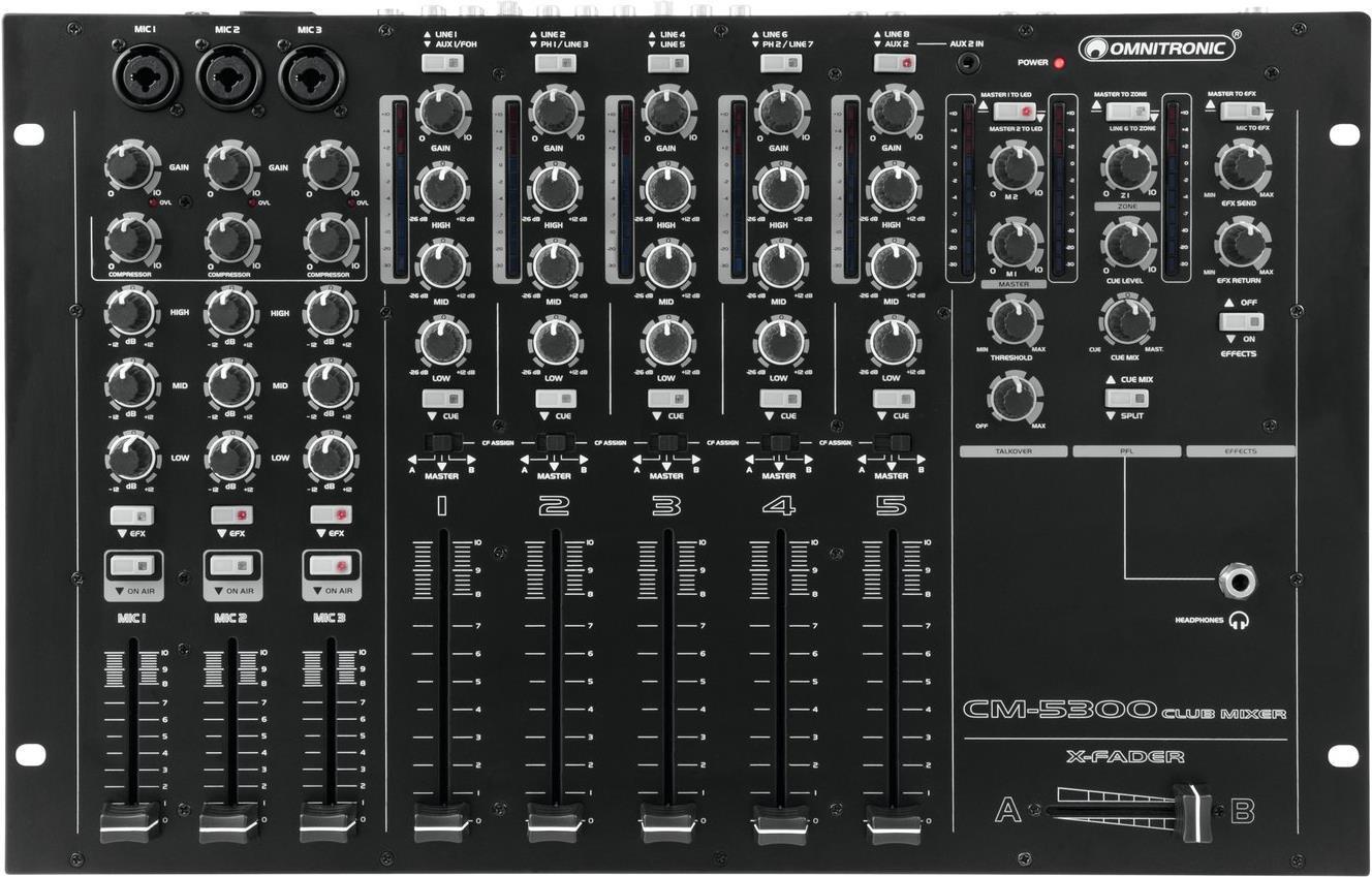 Mixer DJ Omnitronic CM-5300 (10006950)