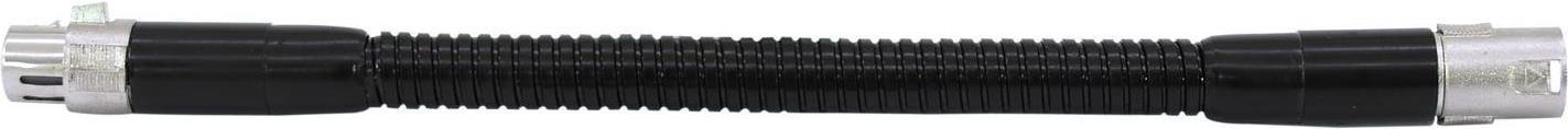 Omnitronic Schwanenhals Black XLR/XLR 47 cm (60006105)