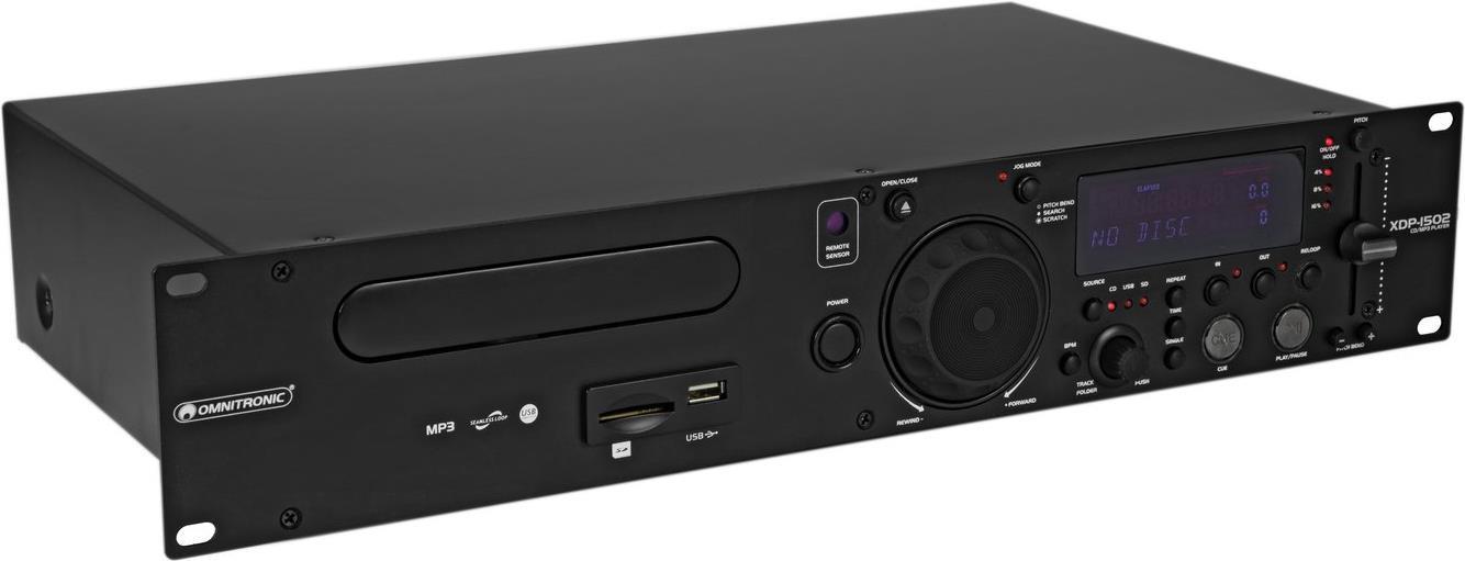 Omnitronic XDP-1502 Lettore MP3 CD singolo DJ (11046050)