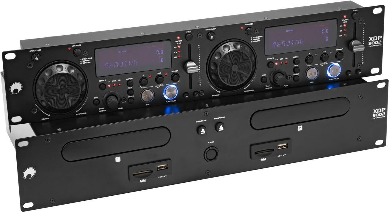 Omnitronic XDP-3002 Lettore DJ doppio CD MP3 (11046051)