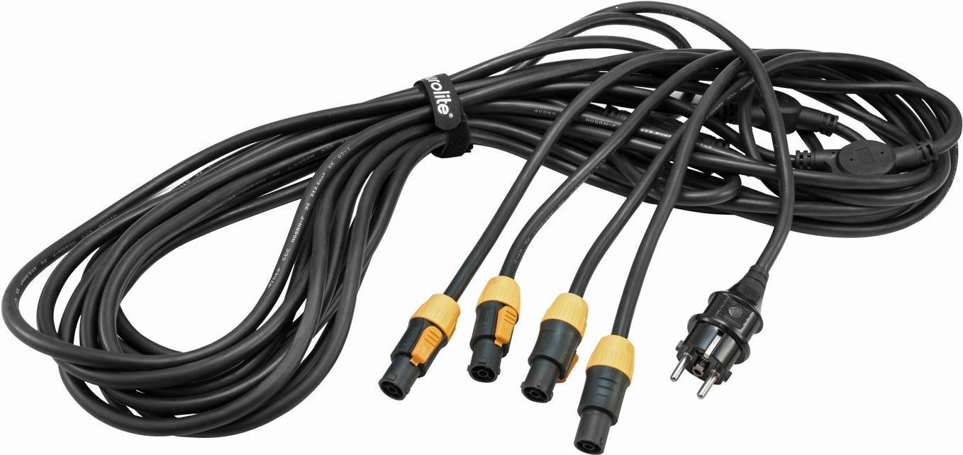 Cavo di alimentazione EUROLITE IP T-Con 1-4 3x25 mm (30235025)