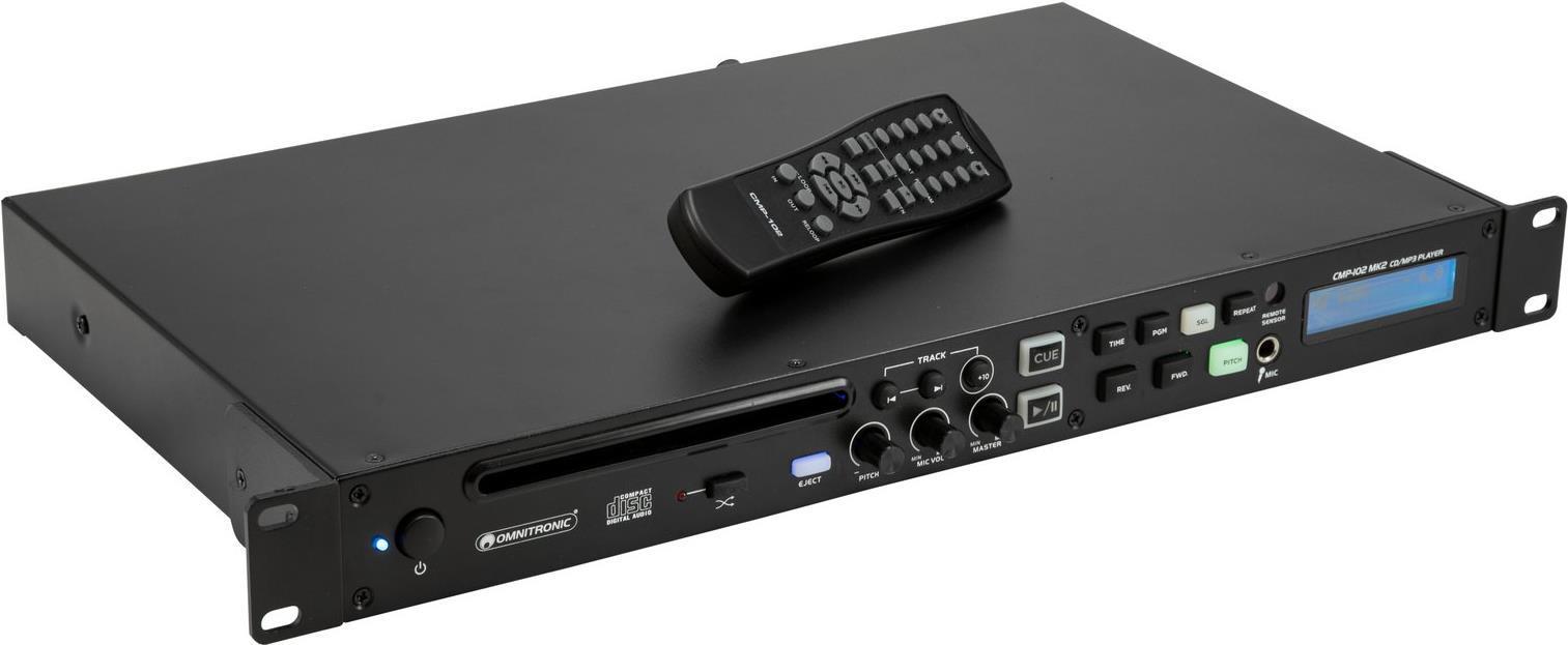 Omnitronic CMP-102 MK2 Lettore CD singolo DJ 4830 cm (19") (10602414)