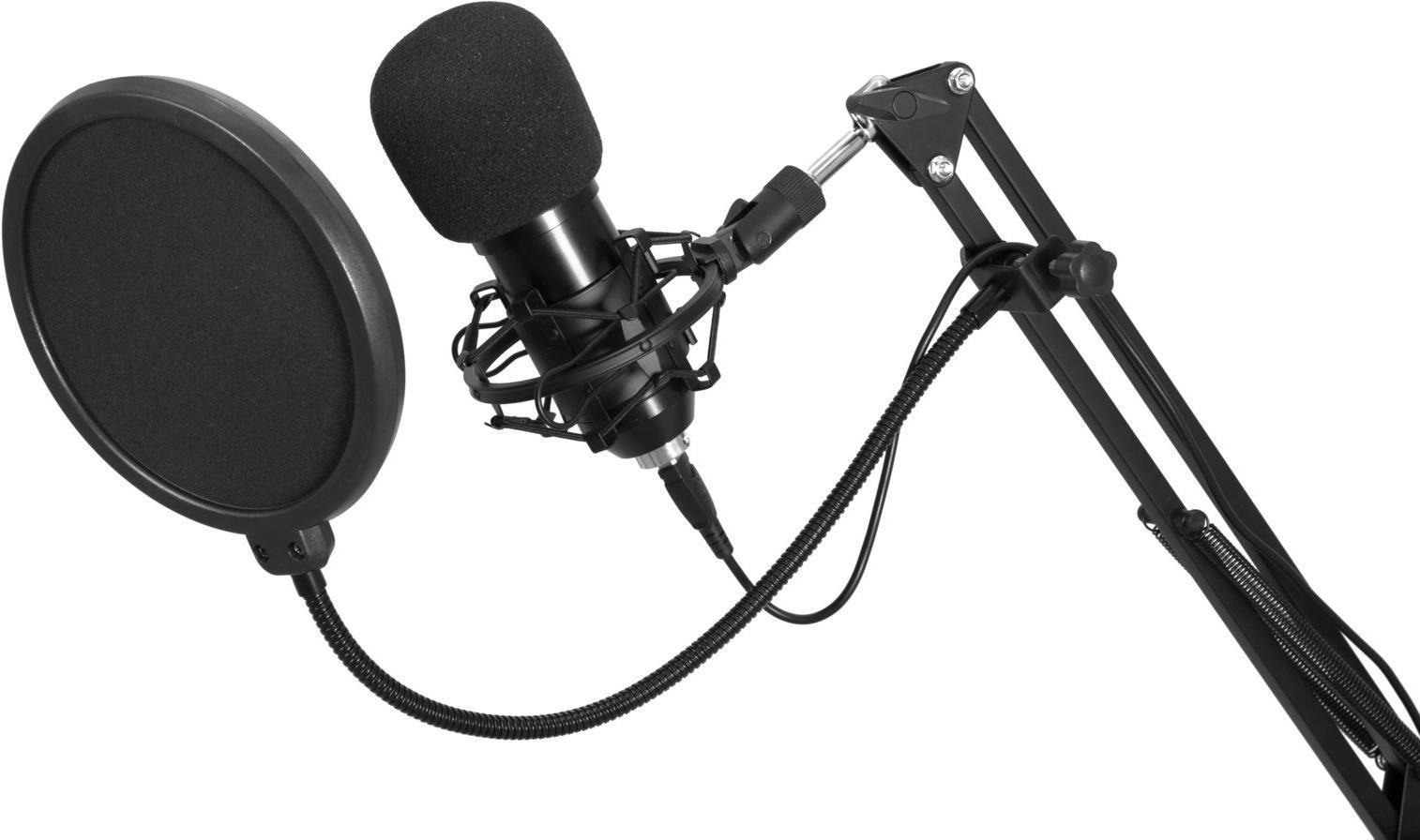 BMS-1C omnitronico è stato tipo microfono USB (dettagli) ragno cablato incluso il cavo incluso treppiede (13000455)