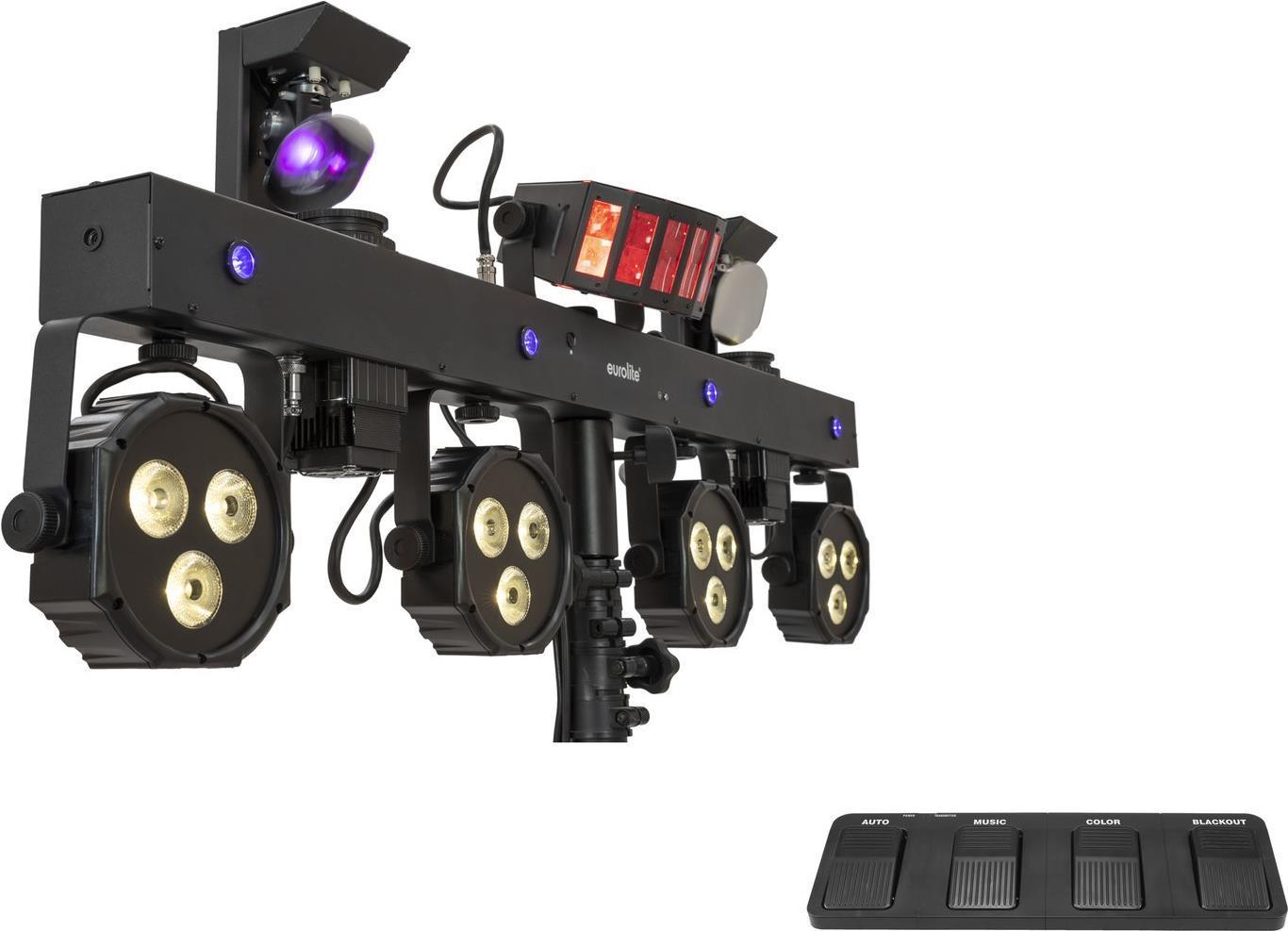 Eurolite Set LED KLS Scansione Avanti FX Compact Light Set Fusch Switch (2000850)
