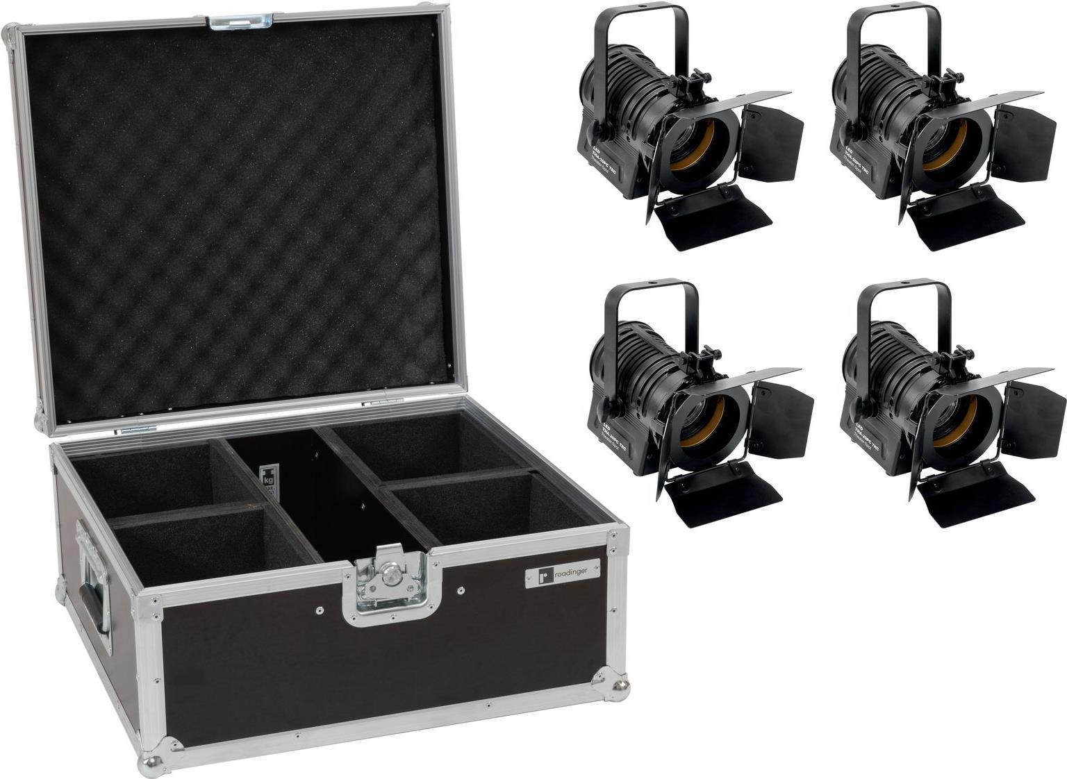 Eurolite Set 4x LED THA 20pc TRC Teatro-Spot SW Case (2000871)