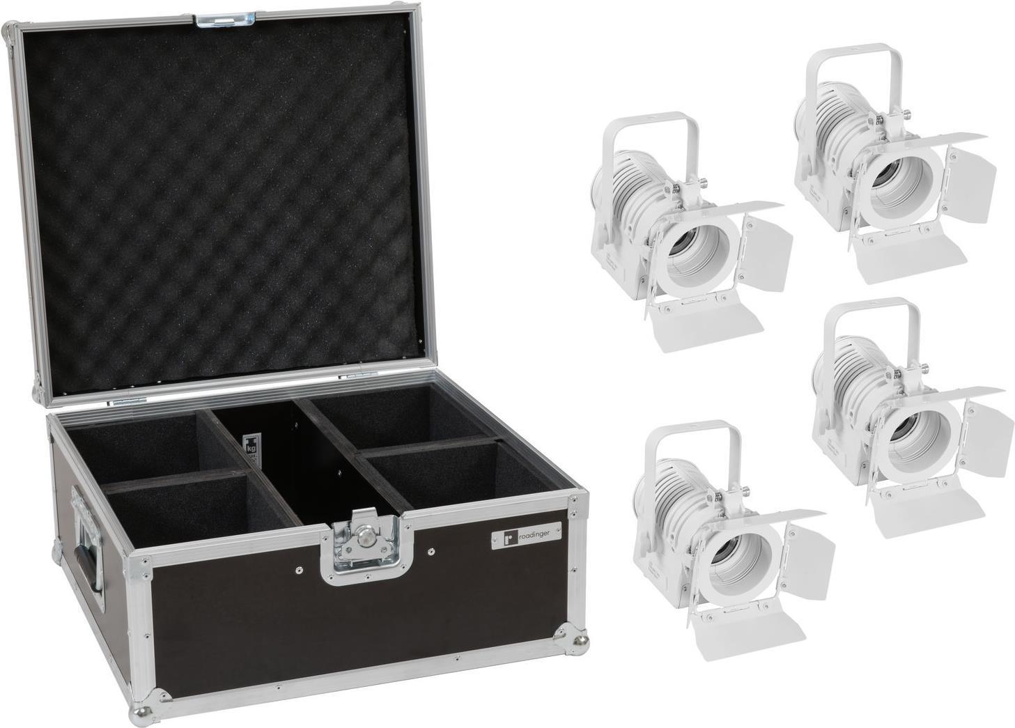 EUROLITE Set 4x LED THA-20PC TRC Spot teatrale con custodia (20000872)