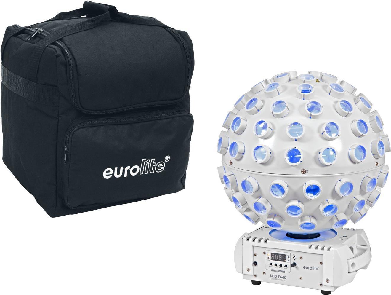 EUROLITE Set LED B-40 Effetto raggio laser w Borsa morbida (20000914)