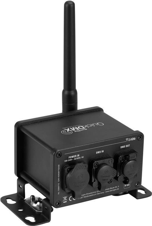 Trasmettitore/ricevitore radio da esterno EUROLITE QuickDMX (70064710)