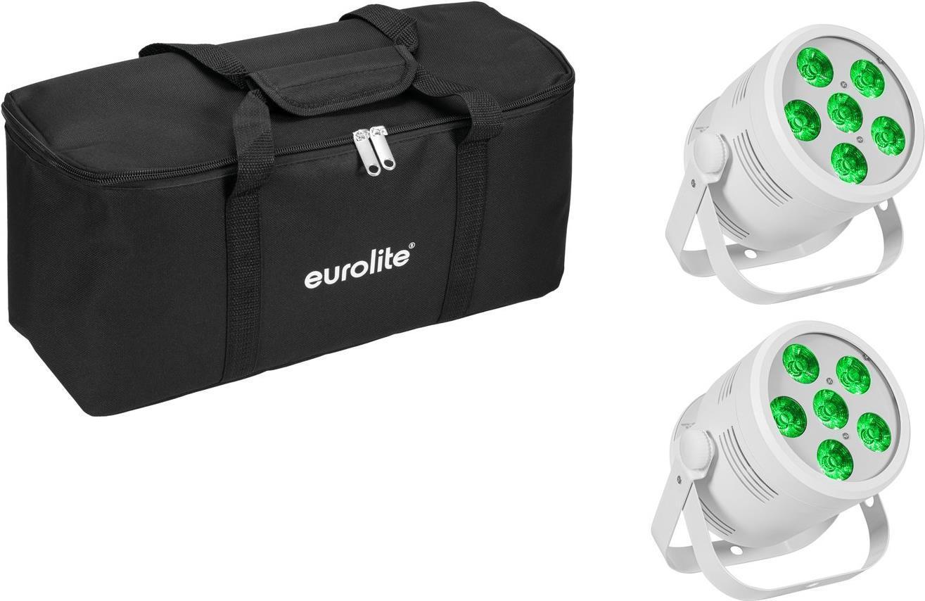 Eurolite Set 2x LED SILLE PAR 6 QCl Floor WS Soft-Bag (2000965)