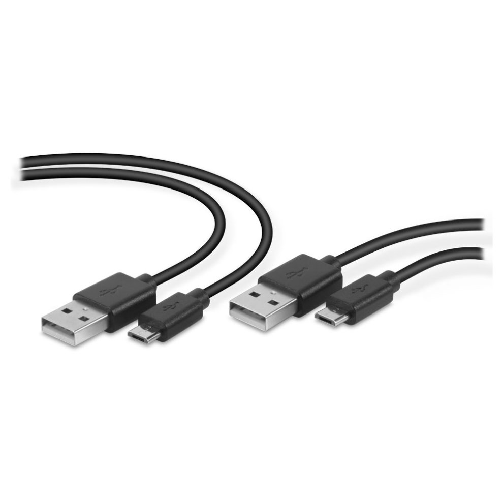 SL-450104-BK, 3 m, USB A, Micro-USB A, nero