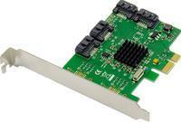 Dawicontrol PCI Card PCI-e DC-614e RAID 4Kanal SATA6G Retail controller RAID PCI Express 2.0 6 Gbit/s (Dawicontrol PCI Card PCI