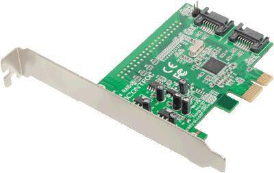 â€¢ Anbindung: PCIe 2.0 x1 â€¢ Schnittstellen: 2x SATA 6Gb/s â€¢ intern: 2x SATA 6Gb/s â€¢ extern: N/A â€¢