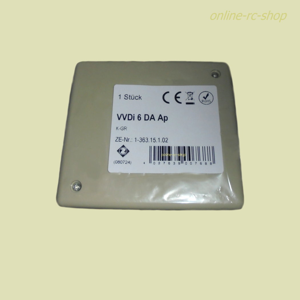 Scatola di connessione e distribuzione ZE-KOM VVDi 10 AP, grigio ghiaia RAL 7032