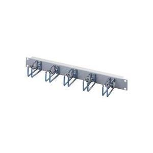 Pannello smistamento 1U HxP 43x105mm staffa in acciaio RAL 7035