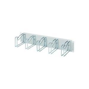 Pannello smistamento 2U HxP 85x125mm staffa in acciaio RAL 7035