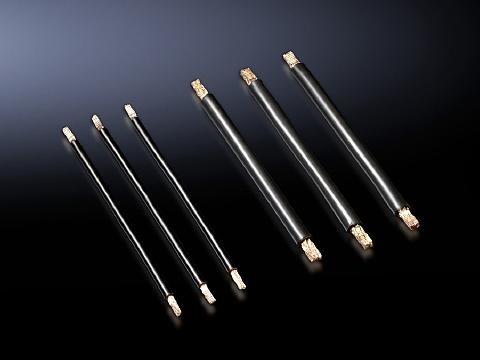 Adattatore Rittal OM SV 9340.530 (W x H) 45 mm x 208 mm poliammide grigio (RAL 7035) adatto per binari collettivi 5 mm e (9340.