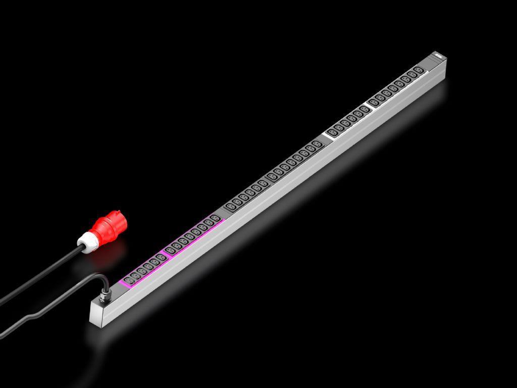 Rittal 7979.142 unit di distribuzione dell'energia PDU 42 presae AC 0U Nero (Rittal PDU Basic - strmfordelingsenhe)