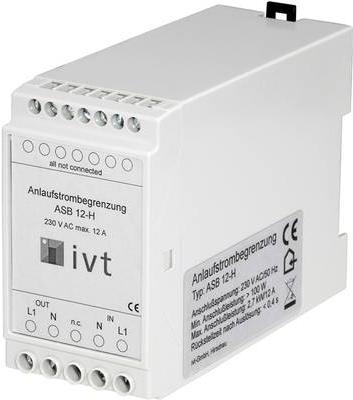 IVT 18017-H limitatore di corrente di avviamento ASB 12-H bianco (18017-H)