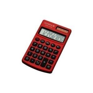 Calcolatrice Olympia LCD-1110 rossa