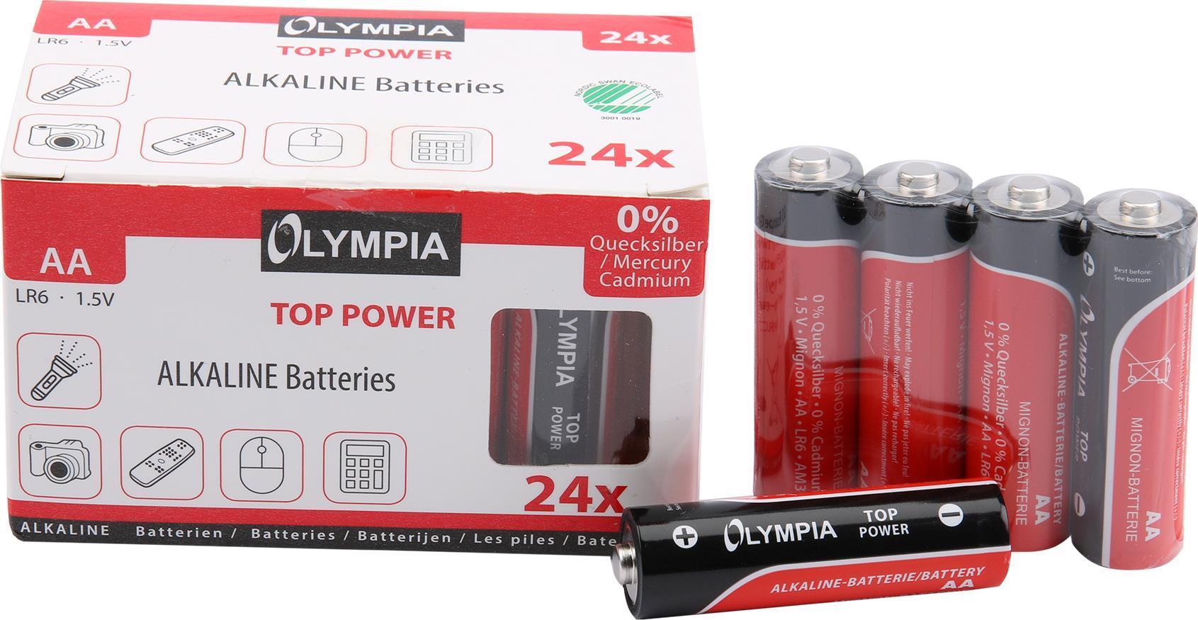 Olympia 40179 batteria per uso domestico Stilo AA Alcalino (40179)