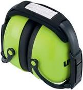 Capsula uvex appartenente K2, pieghevole, materiale verde neon: capsule ABS/ fascia EVA, PVC/ sospensione ABS, - 1 pezzo (26000