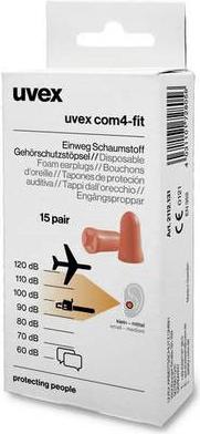 Tappi per le orecchie uvex 33 dB in schiuma arancione