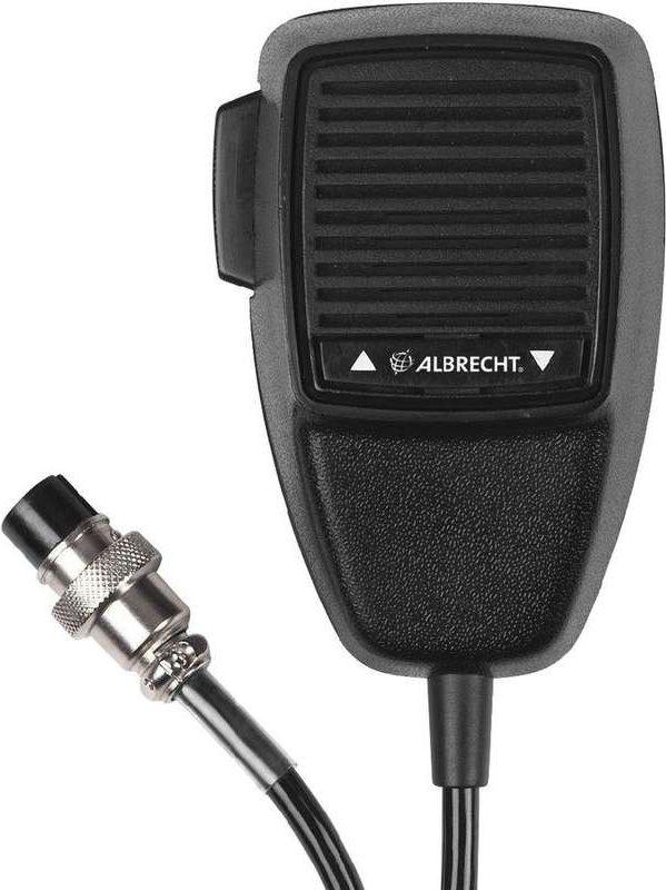 Microfono elettrete Albrecht con pulsanti su/giÃƒÂ¹