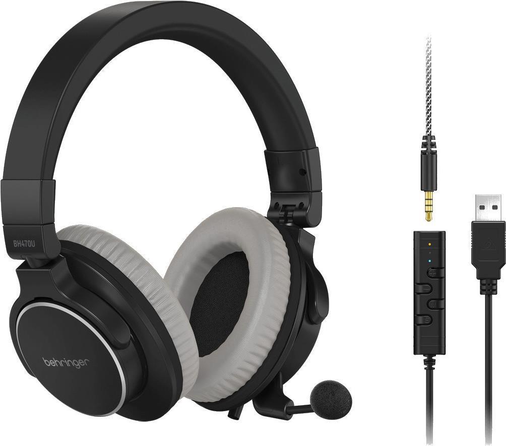 BH470U - Cuffie da studio con microfono e connessione USB